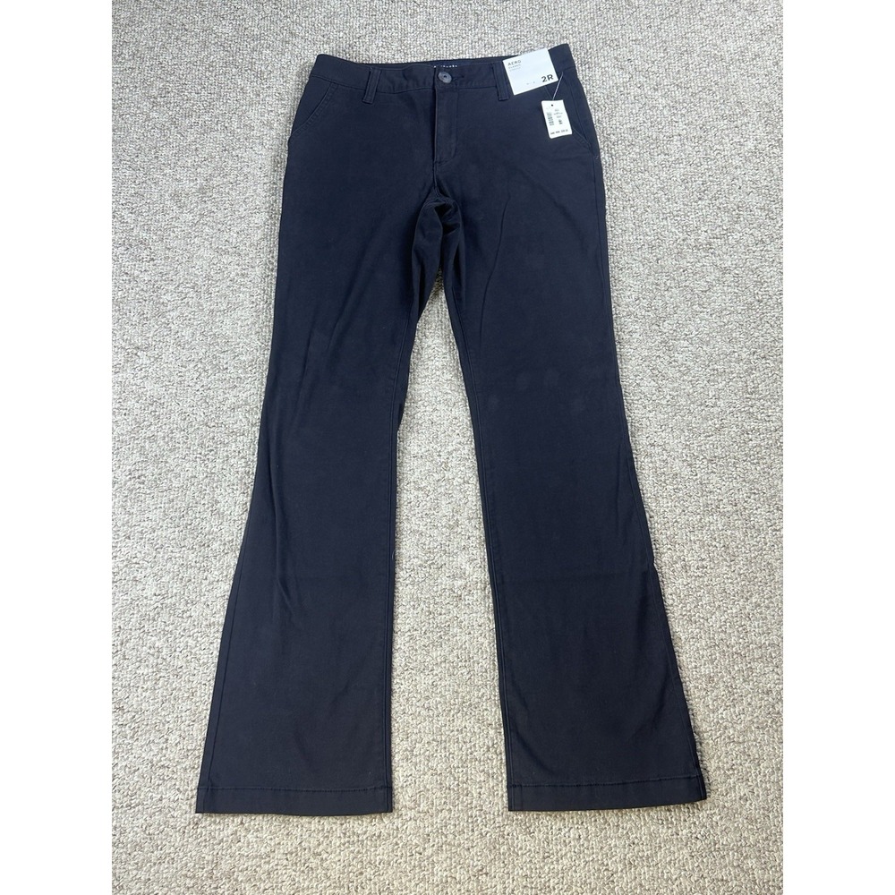 NWT Aeropostale Classic Stretch Boot Cut Pants Women's Size 2R(Actual 30/30)